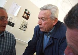 Bouisse 2011. Le vigneron Jean Vialade, toujours fidéle aux Journées René Nelli.