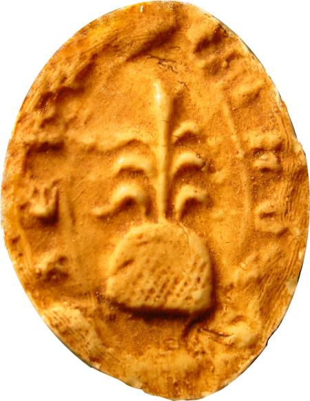 Sceau de la communauté de Pennautier, 1303. Cliché Gauthier Langlois.