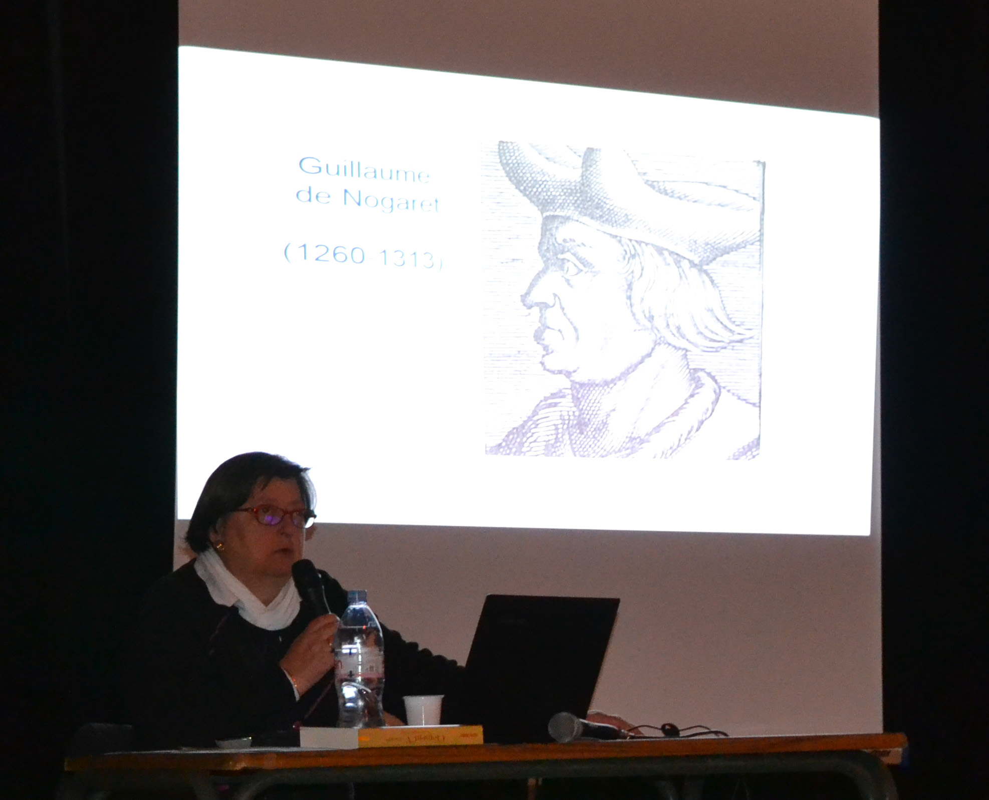 Conférence de Monique Dollin du Fresnel sur Clément V, 27 fév